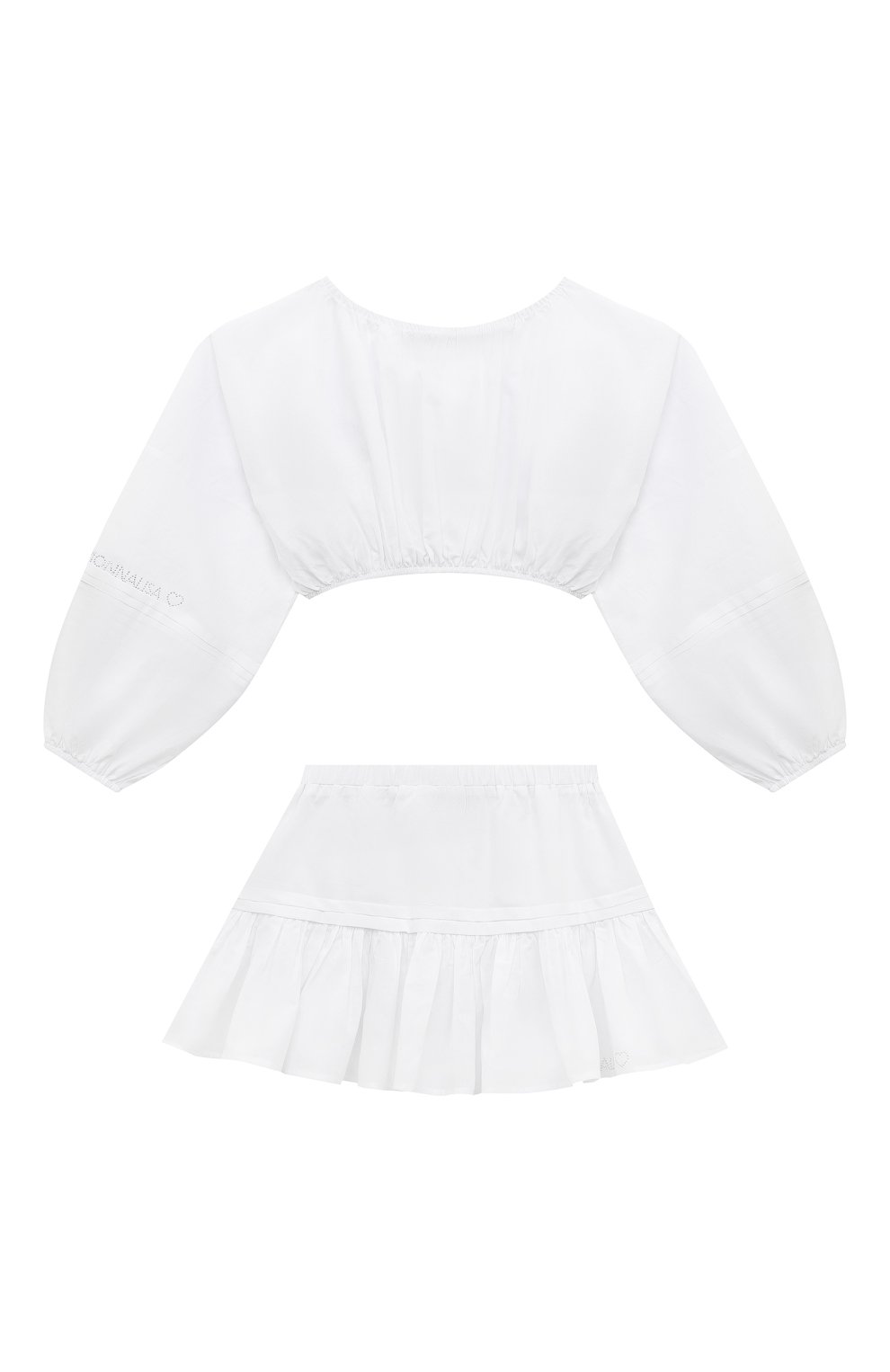 Комплект из блузки и юбки MONNALISA, арт. 49C052, фото 1