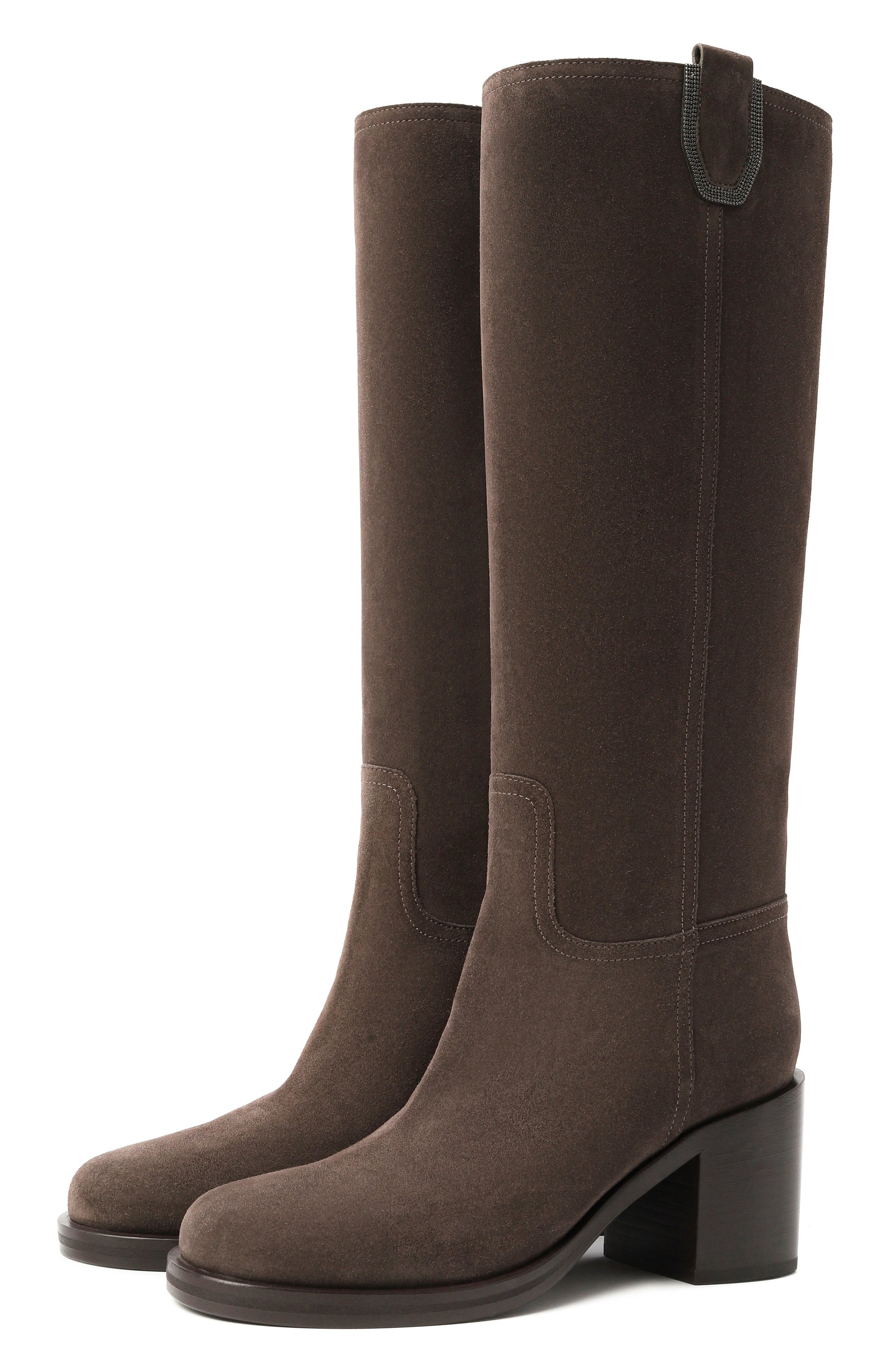 Замшевые сапоги BRUNELLO CUCINELLI, арт. MZSFC3110, фото 1