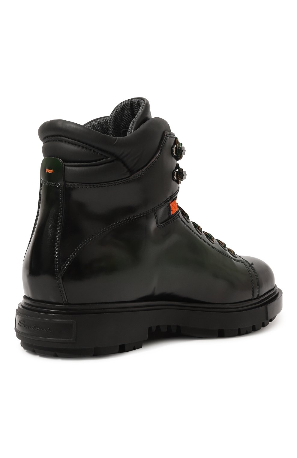 Кожаные ботинки SANTONI, арт. MGSG17966NERRHSNV29, фото 5