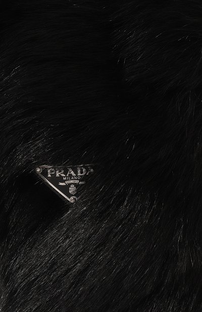 Меховой капюшон из овчины PRADA, арт. 1HC283-2D1U-F0002, фото 4