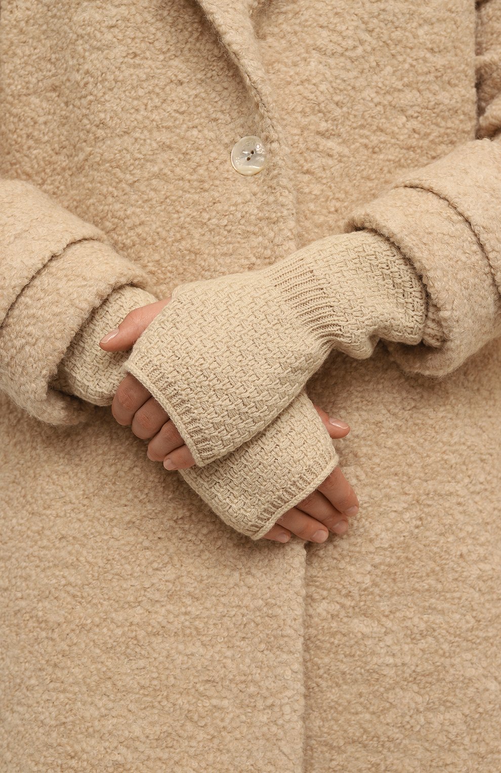 Кашемировые митенки INVERNI, арт. 5783GU, фото 2