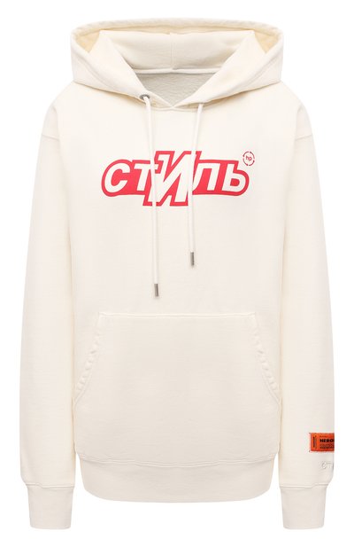 Женский хлопковое худи HERON PRESTON, арт. HWBB020F21JER0050425