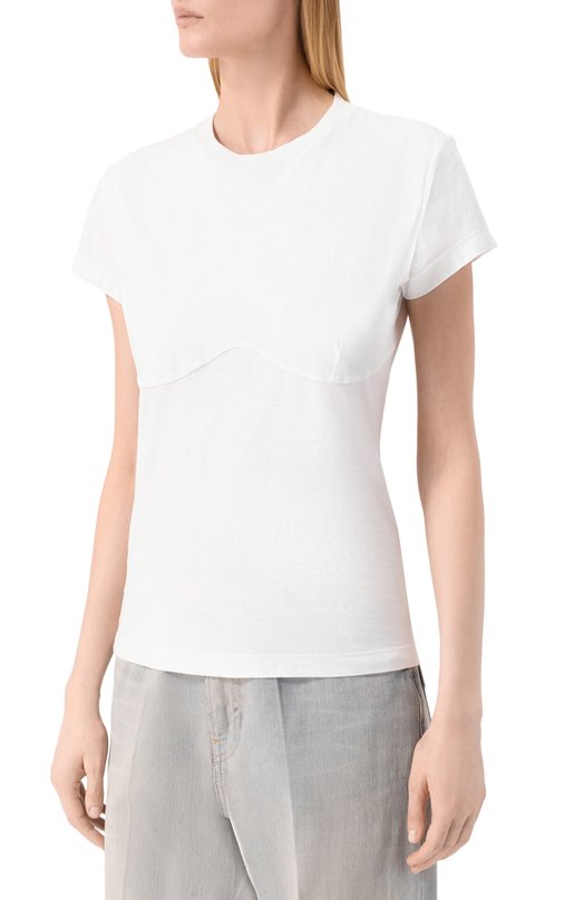 Хлопковая футболка Haikure HEW54148TJ063PX/ALBIE Белый  HEW54148TJ063PX/ALBIE Фото 3