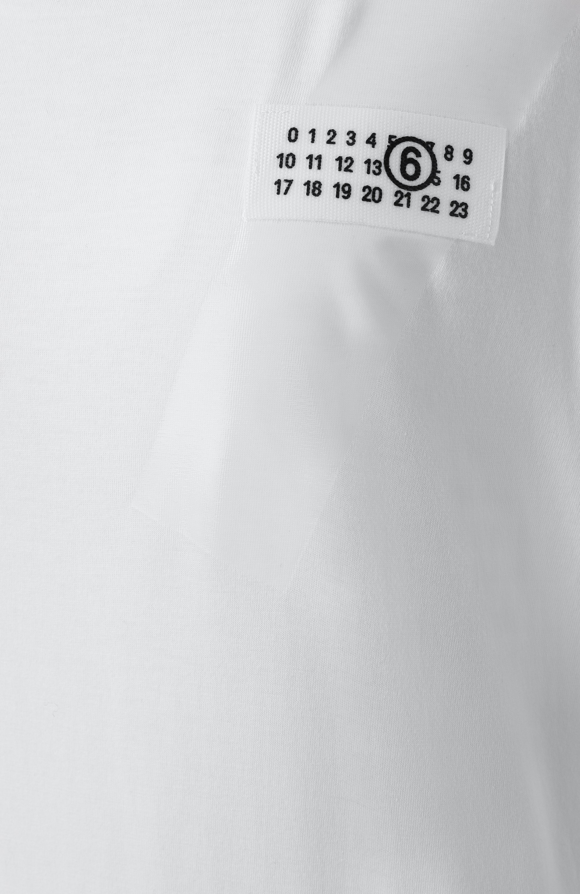 Хлопковая футболка MM6, арт. S52GC0336/M20048, фото 6