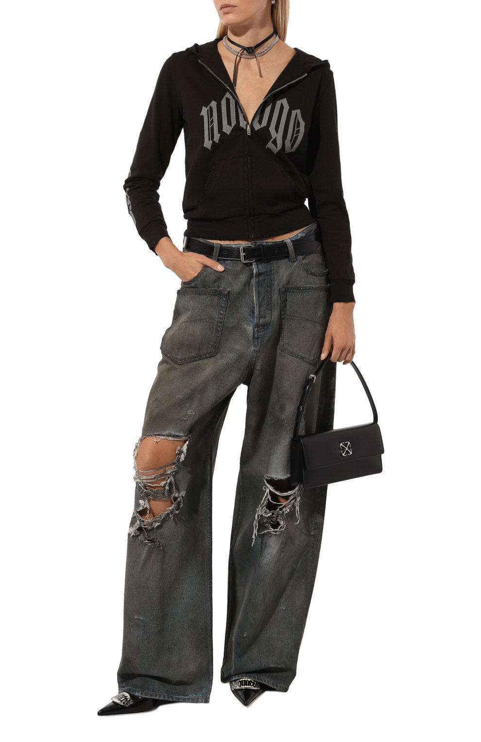 Хлопковая толстовка BALENCIAGA, арт. 788243/TQVK5, фото 2