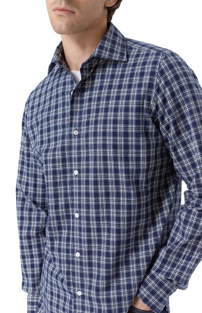 Хлопковая рубашка FINAMORE 1925, арт. NAP0LI/A5093, фото 5