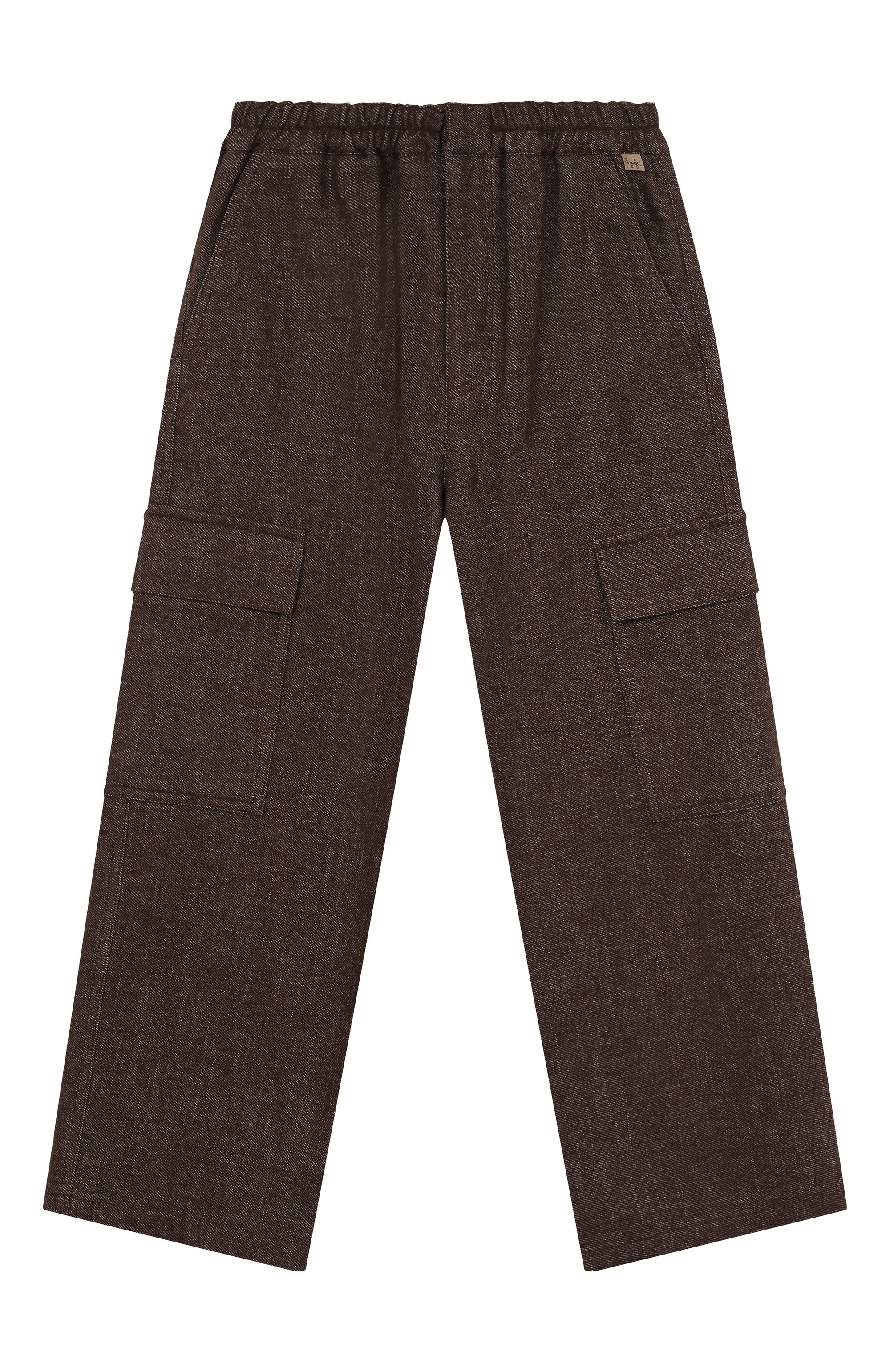 Джинсы IL GUFO коричневого цвета по цене 21700 руб., арт. A25GPL0030C0074/10-14, фото 1 Джинсы IL GUFO, арт. A25GPL0030C0074/10-14, фото 1