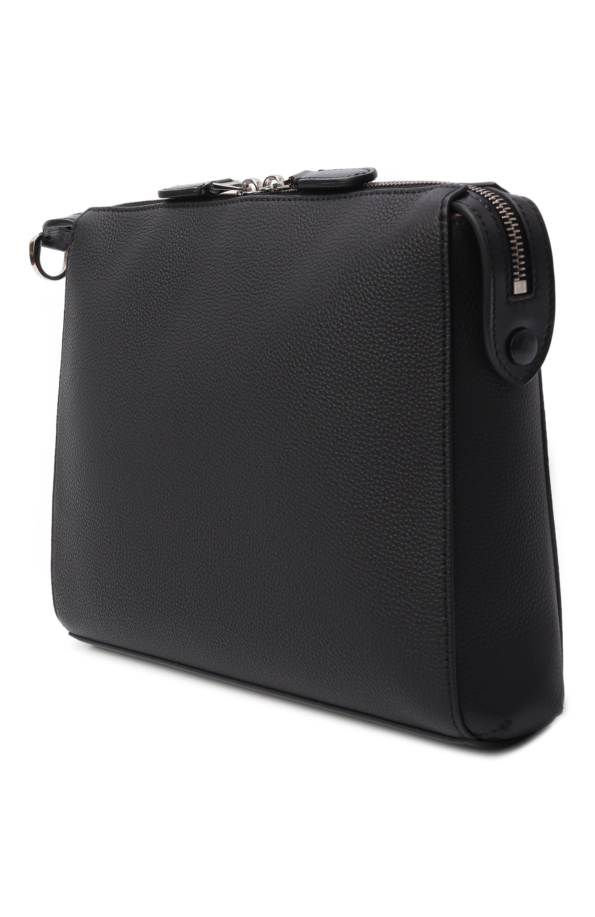 Кожаная папка для документов SANTONI черного цвета по цене 109000 руб., арт. UFPGA2872F0-ACSU, фото 4 Кожаная папка для документов SANTONI, арт. UFPGA2872F0-ACSU, фото 4