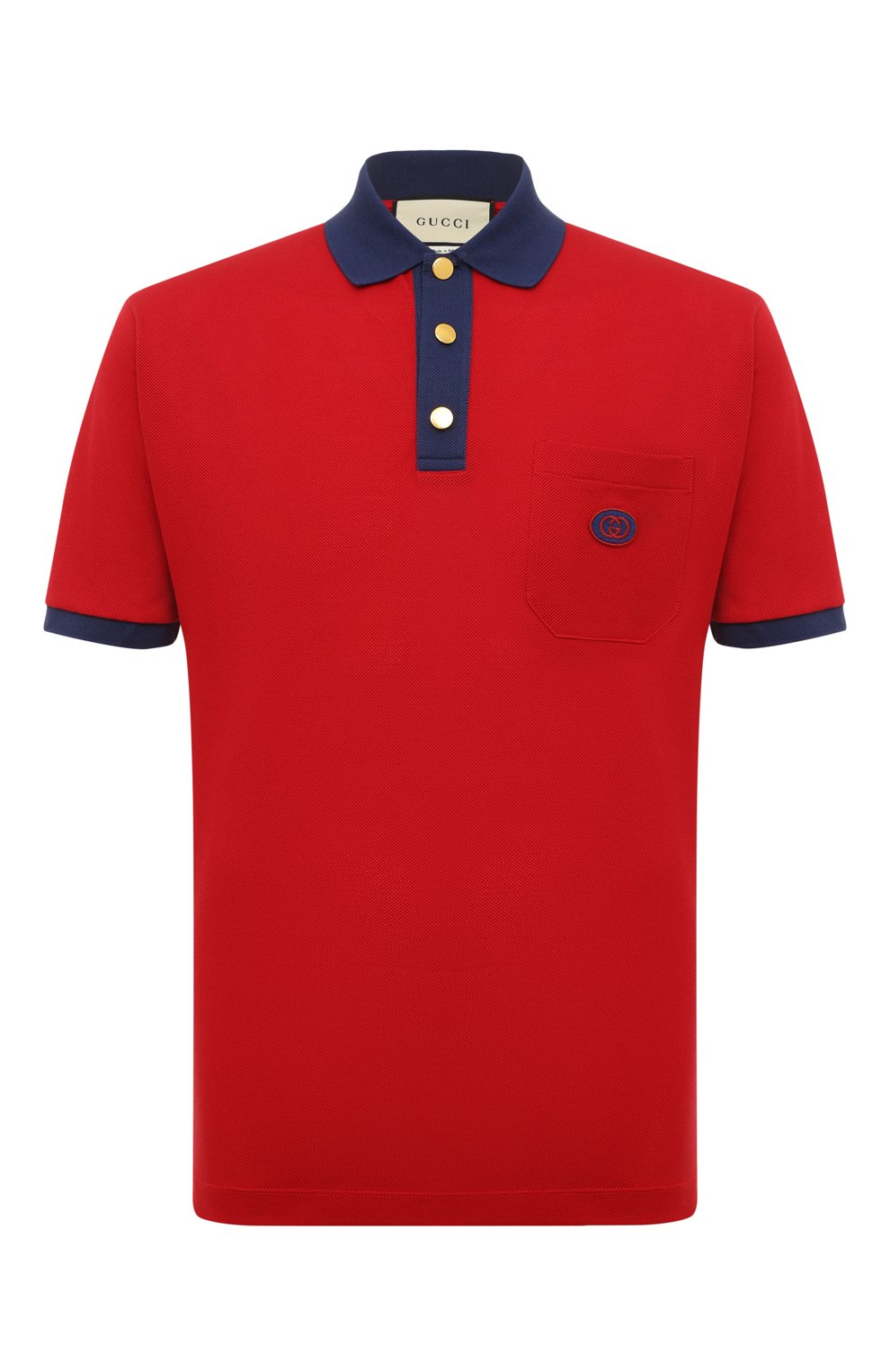 Хлопковое поло GUCCI, арт. 625323 XJCNZ, фото 1
