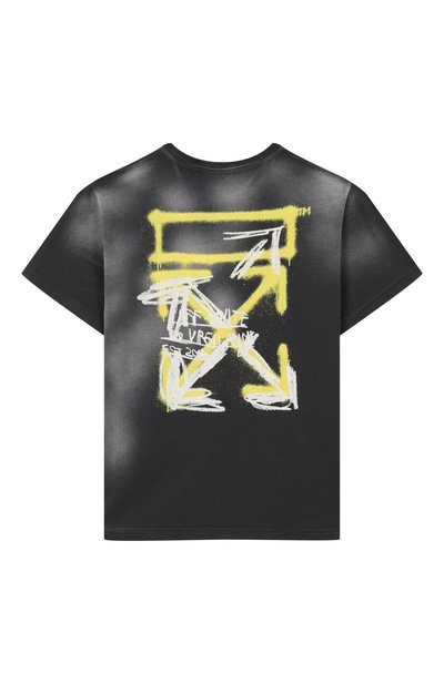 Хлопковая футболка OFF-WHITE, арт. 0BAA002S26JER00F, фото 2