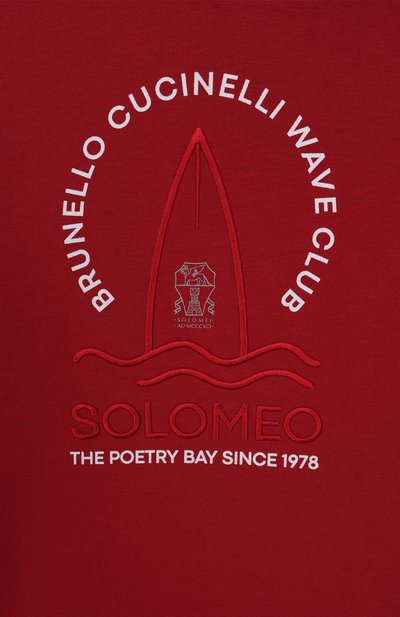 Хлопковое худи BRUNELLO CUCINELLI, арт. BW863E184C, фото 3