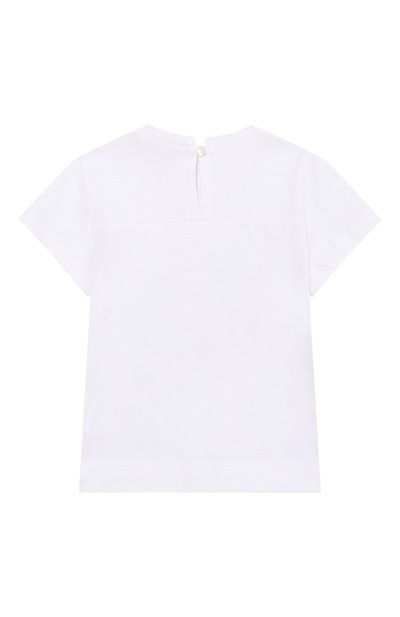 Хлопковая футболка MONNALISA, арт. 39G601, фото 2