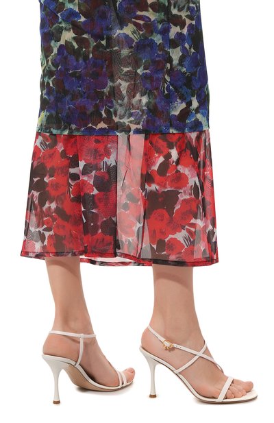 Кожаные босоножки GIANVITO ROSSI, арт. G32222.85LAC.NAPBIAN, фото 3