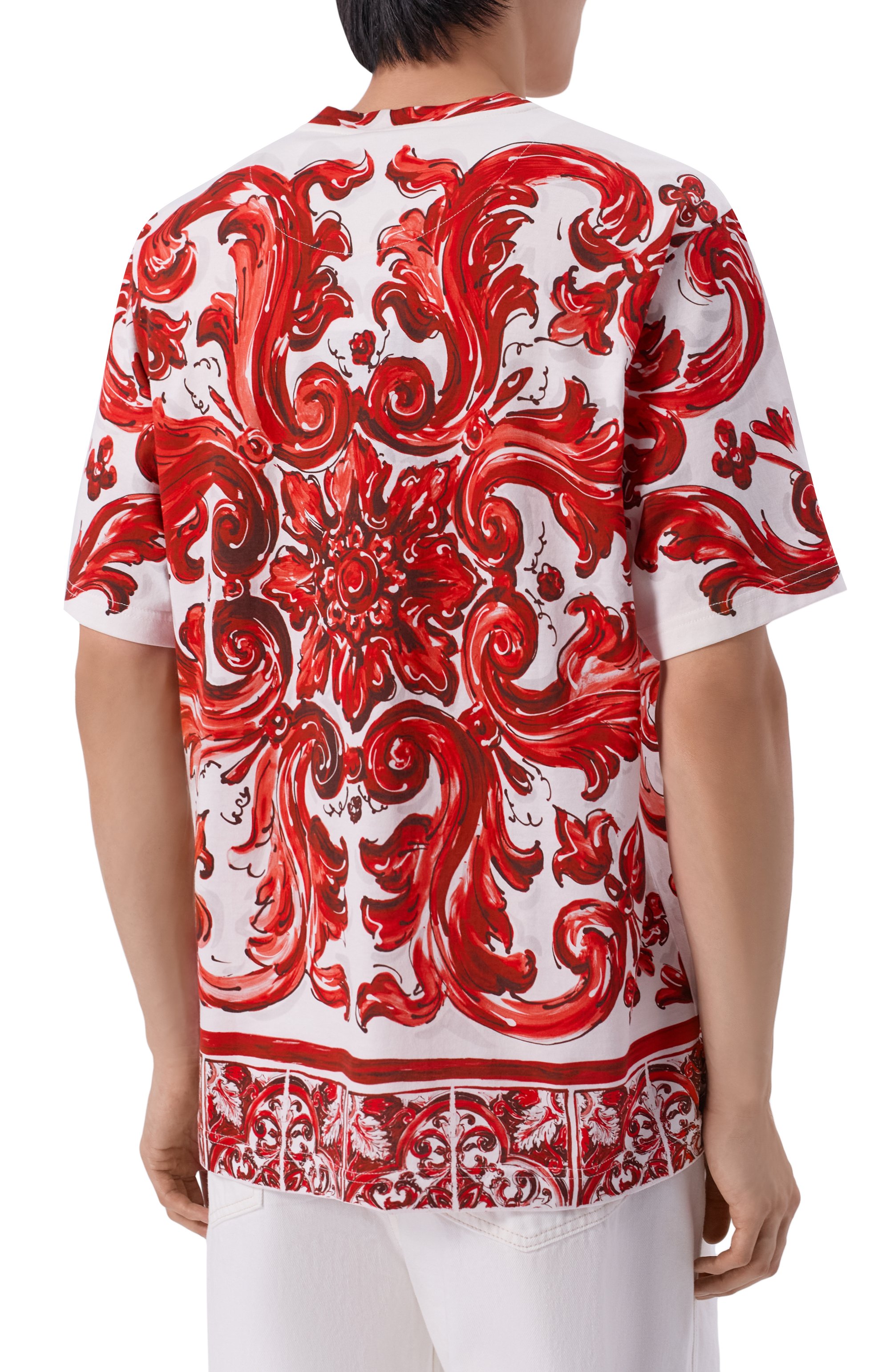 Хлопковая футболка DOLCE & GABBANA, арт. G8PN9T/II7K0, фото 4
