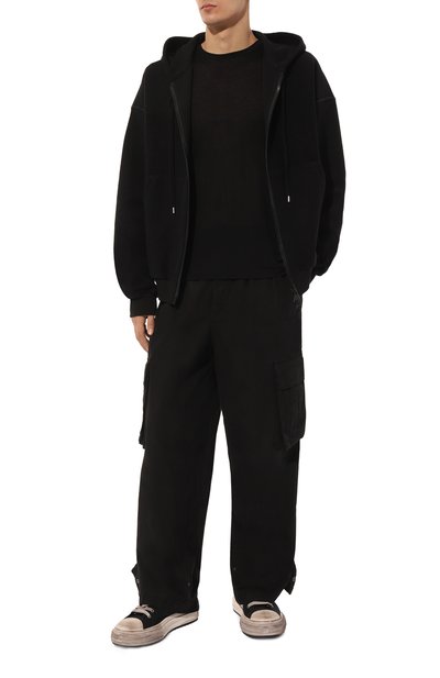 Хлопковая футболка SAINT LAURENT, арт. 749102/Y37IL, фото 2