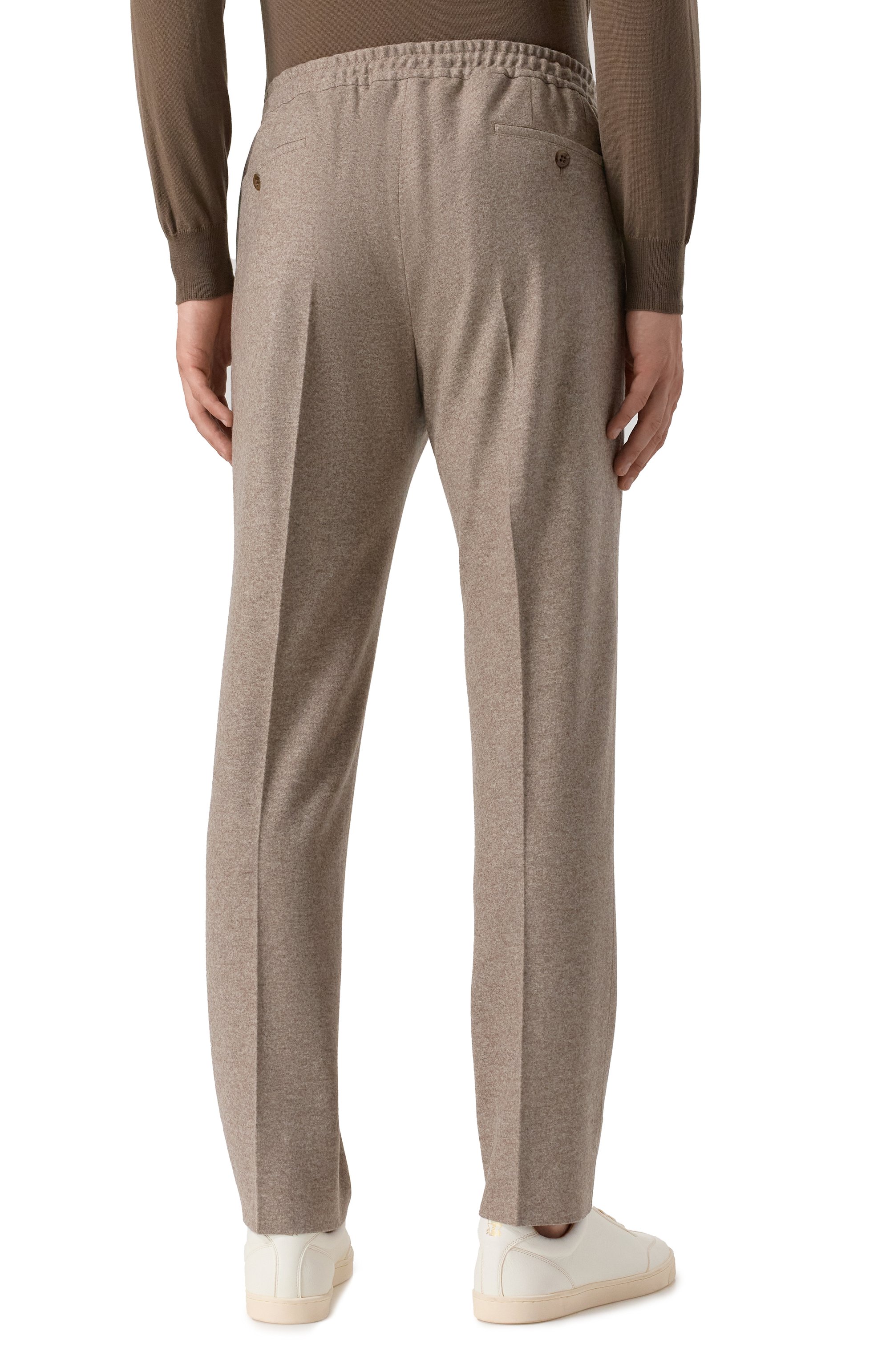 Шерстяные брюки CORNELIANI, арт. 264L19-2618801, фото 4