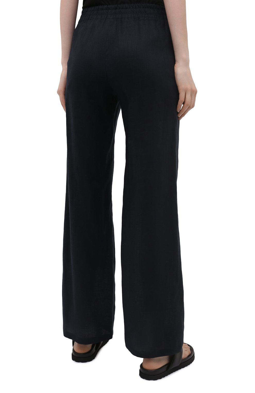 Льняные брюки EMPORIO ARMANI, арт. ANP40T/A2057, фото 4