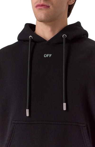 Хлопковое худи OFF-WHITE, арт. 0MBB085S25FLE00L, фото 5