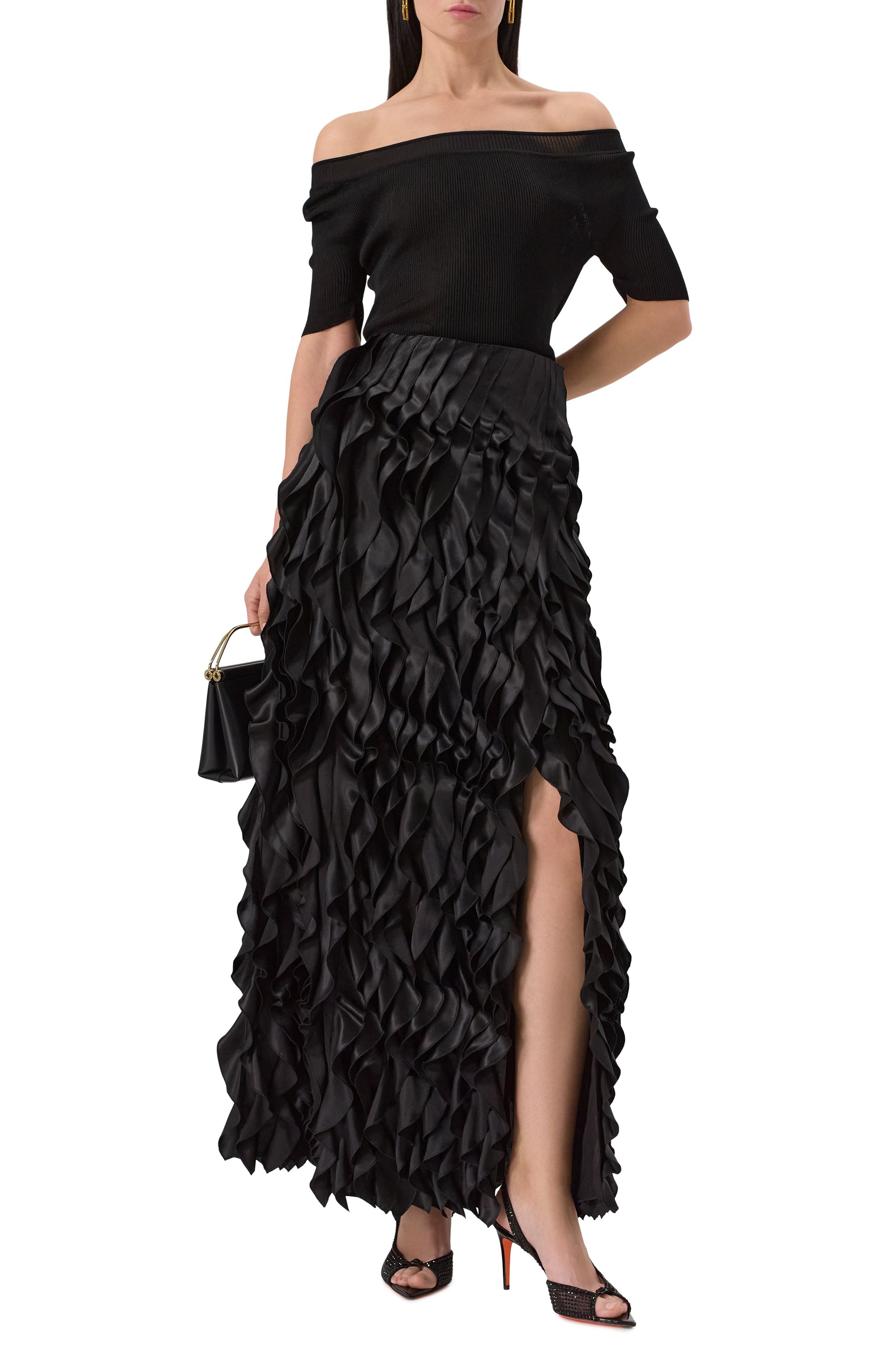 Комбинированные босоножки SANTONI, арт. WHEG71700HA2TYGS, фото 2