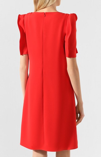 Платье KENZO красного цвета по цене 38950 руб., арт. FA52R01475AM, фото 4 Платье KENZO, арт. FA52R01475AM, фото 4