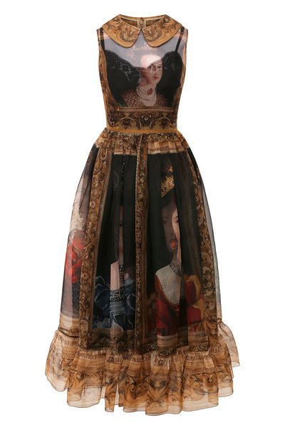Женское шелковое платье DOLCE & GABBANA, арт. F6E8JT/GD032