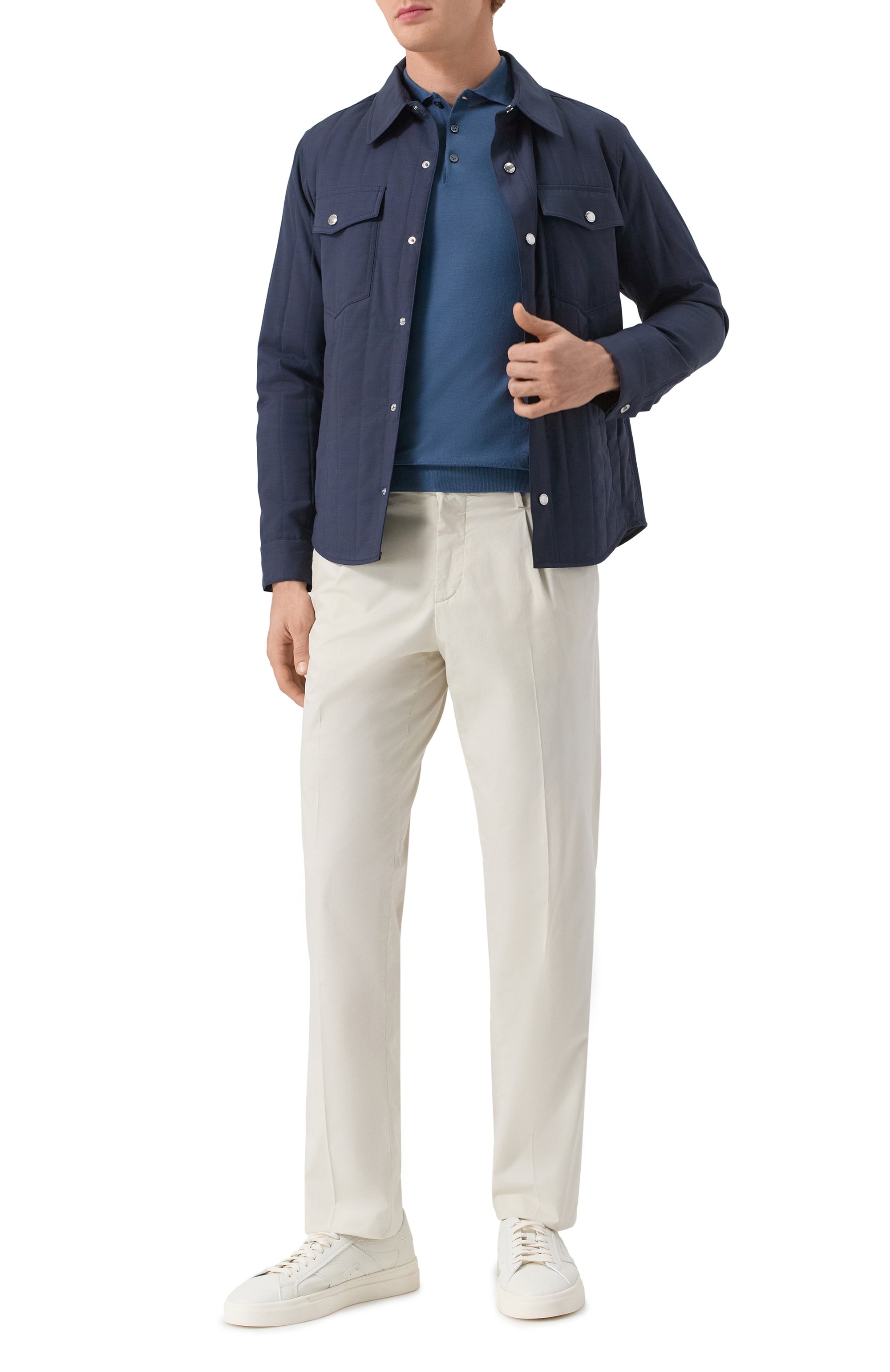 Шерстяное поло CORNELIANI, арт. 25M529-2525126, фото 2