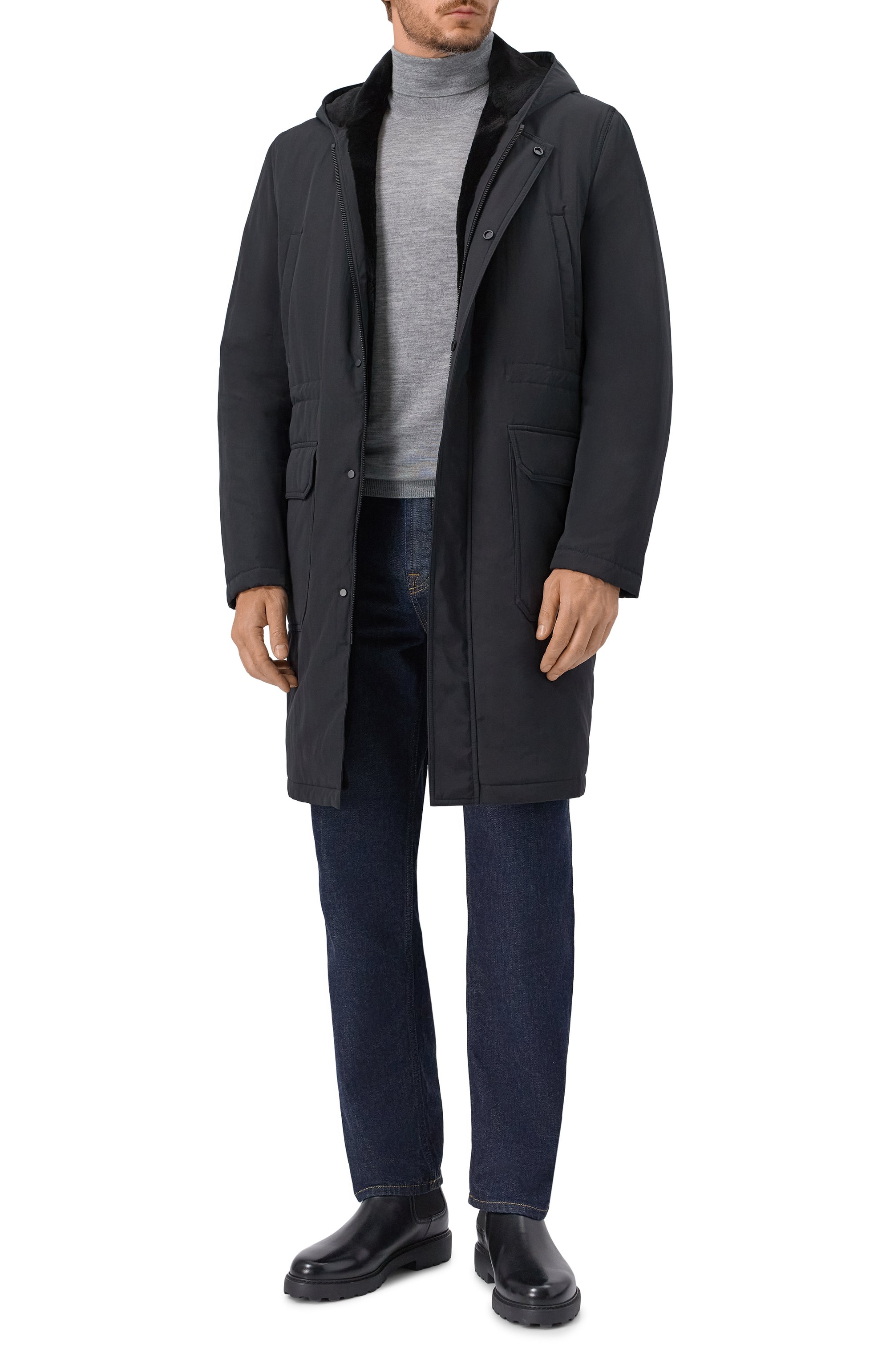 Пуховая парка с подкладкой из норки MVST, арт. FTEKB-ES4000-2V/GR1650, фото 2