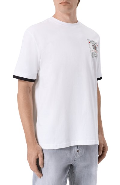 Хлопковая футболка ICEBERG, арт. F029/627A, фото 3