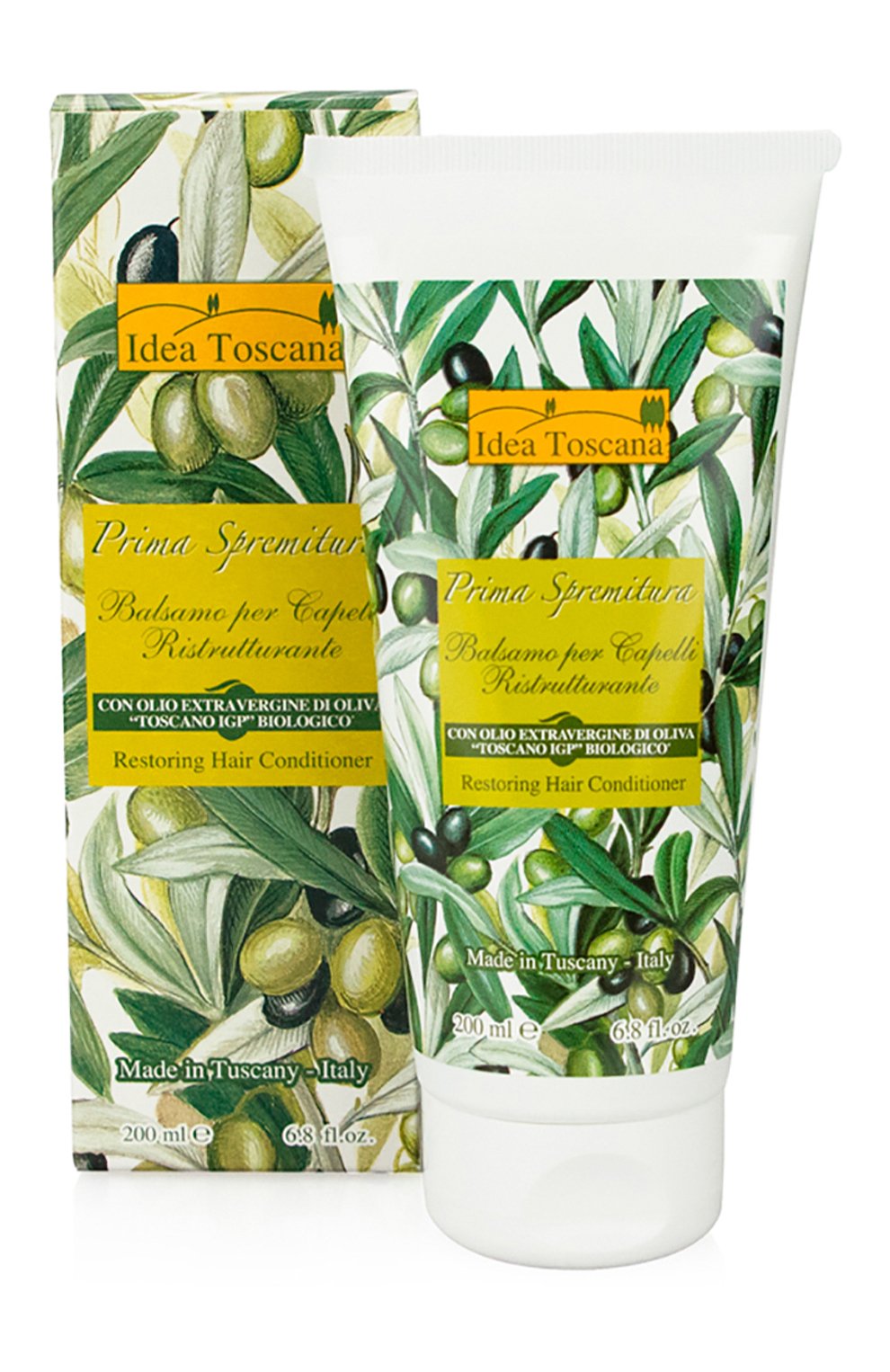 Восстанавливающий бальзам для всех типов волос prima spremitura (200ml) IDEA TOSCANA, арт. 30106, фото 1