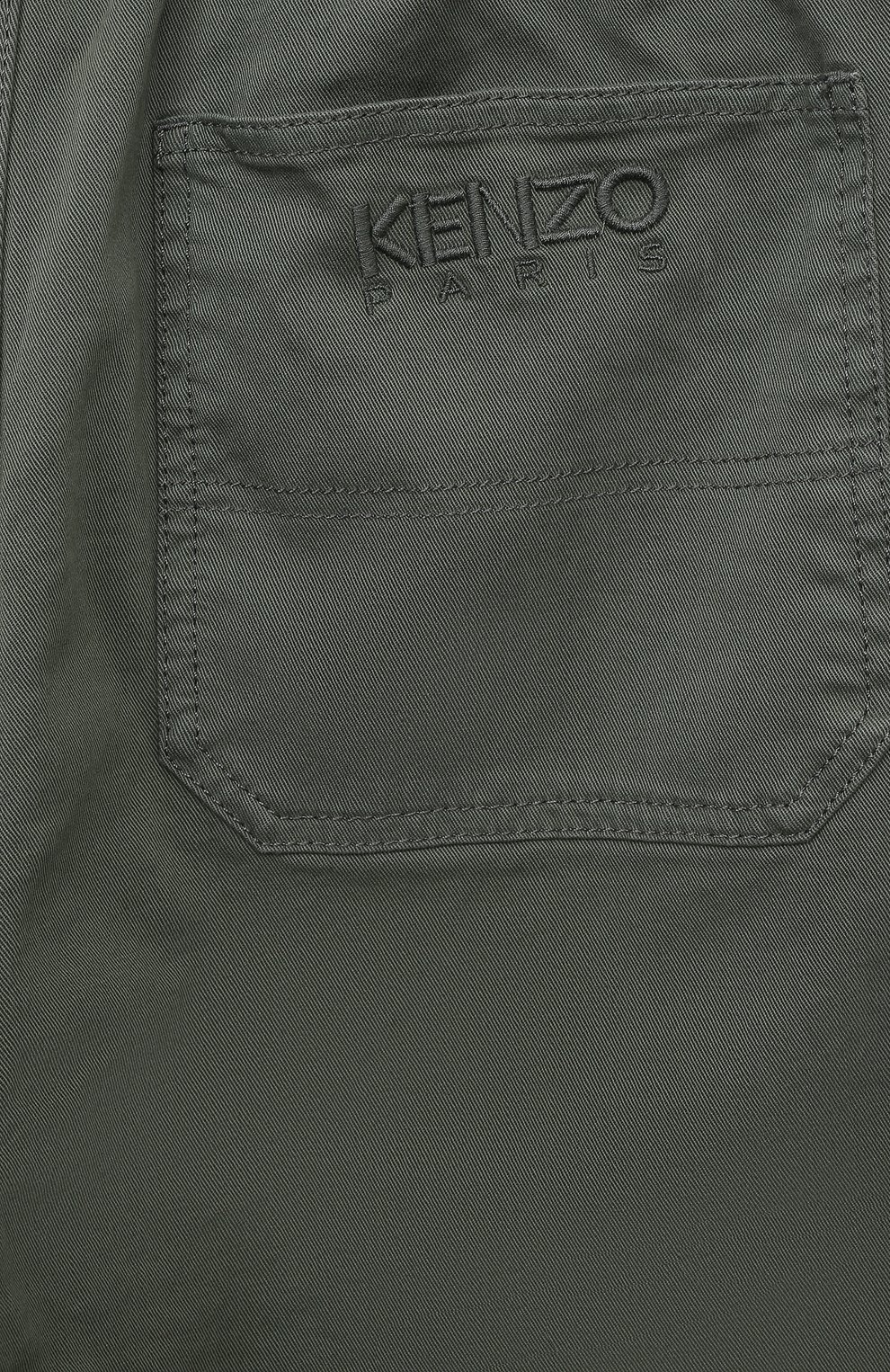 Хлопковые брюки KENZO, арт. K60731, фото 3