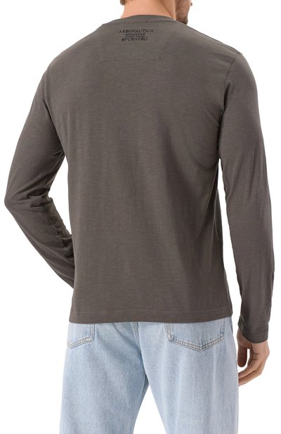 Хлопковый лонгслив AERONAUTICA MILITARE, арт. TS2485UJ00708, фото 4