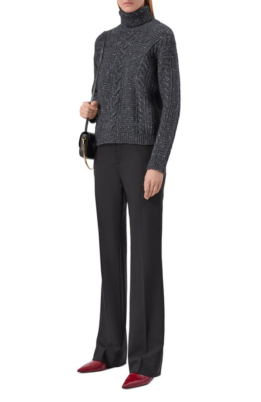 Свитер Max Mara Studio FINGERE Серый  FINGERE Фото 2