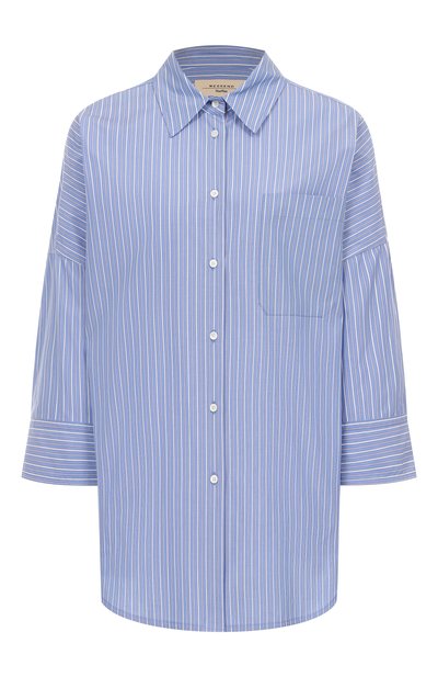 Женская хлопковая рубашка WEEKEND MAX MARA, арт. ZAV0RRA