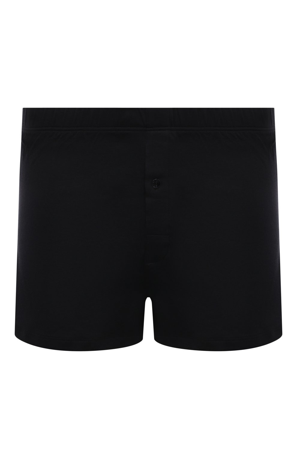 Хлопковые боксеры HANRO черного цвета по цене 21940 руб., арт. 073172., фото 1 Хлопковые боксеры HANRO, арт. 073172., фото 1