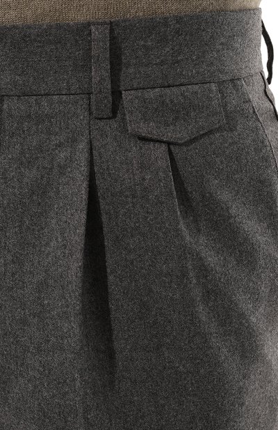 Ше�рстяные брюки BRUNELLO CUCINELLI, арт. ME226E1920, фото 5