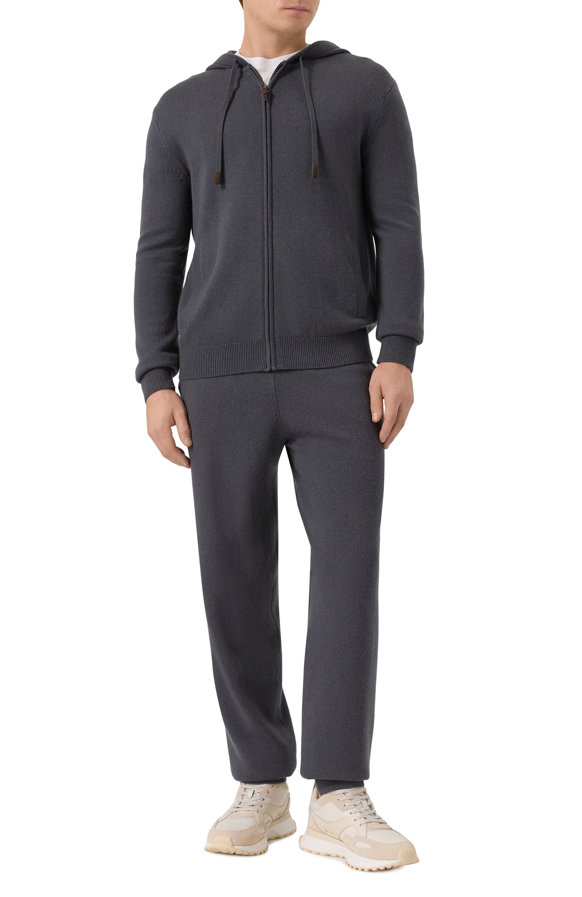 Джоггеры из шерсти и кашемира 12 STOREEZ, арт. 127803, фото 2