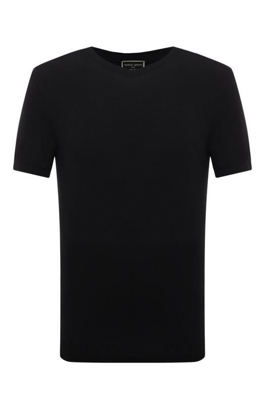 Футболка из вискозы Giorgio Armani 8NST63/SJP4Z Синий 8NST63/SJP4Z