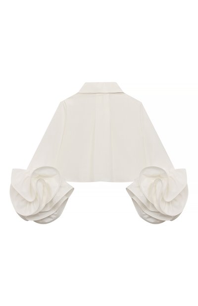 Хлопковая блузка ELISABETTA FRANCHI LA MIA BAMBINA, арт. EFCA2070/CA235/10A-12A+, фото 2