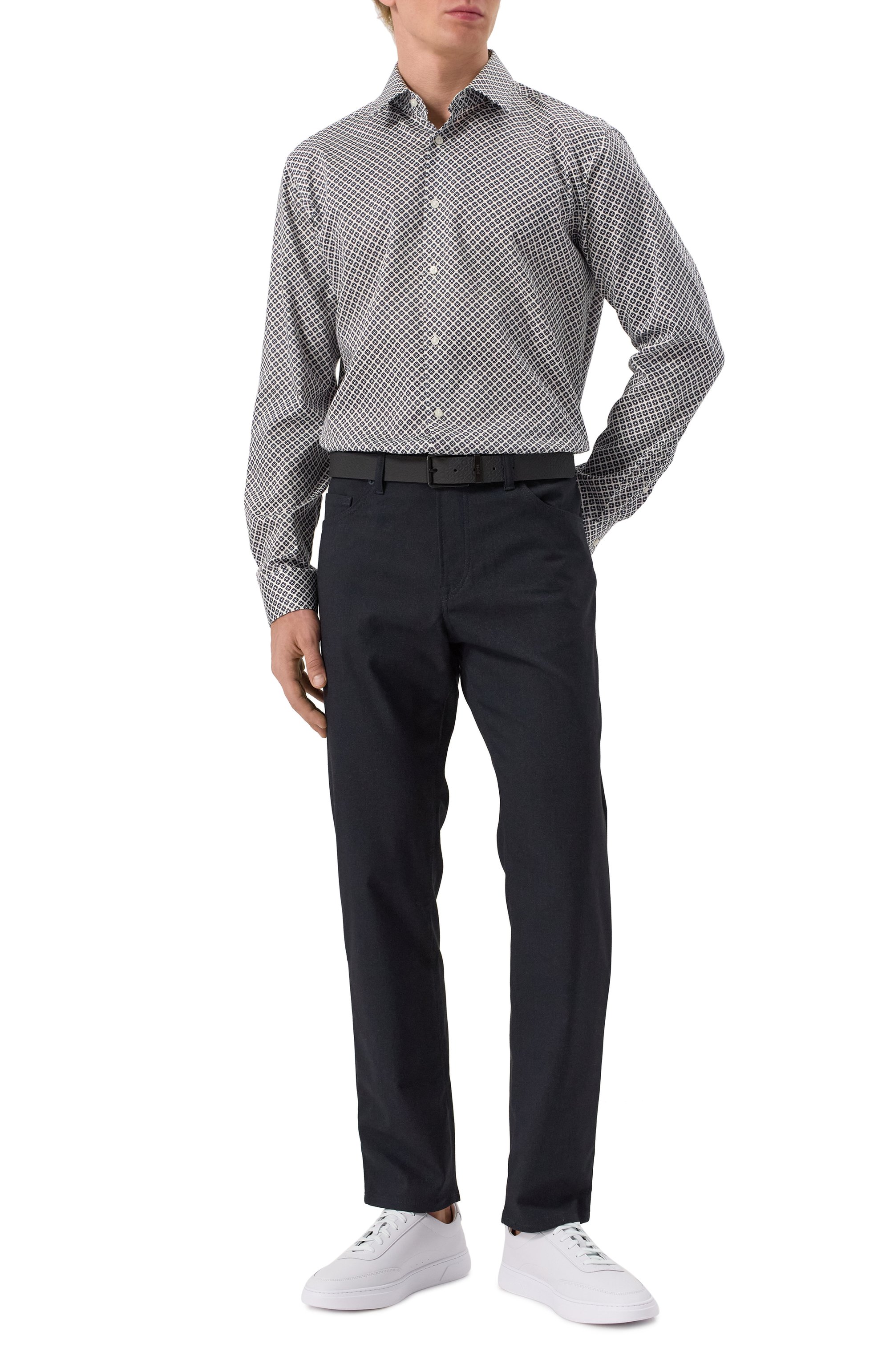 Хлопковая рубашка HUGO, арт. 50534106, фото 2