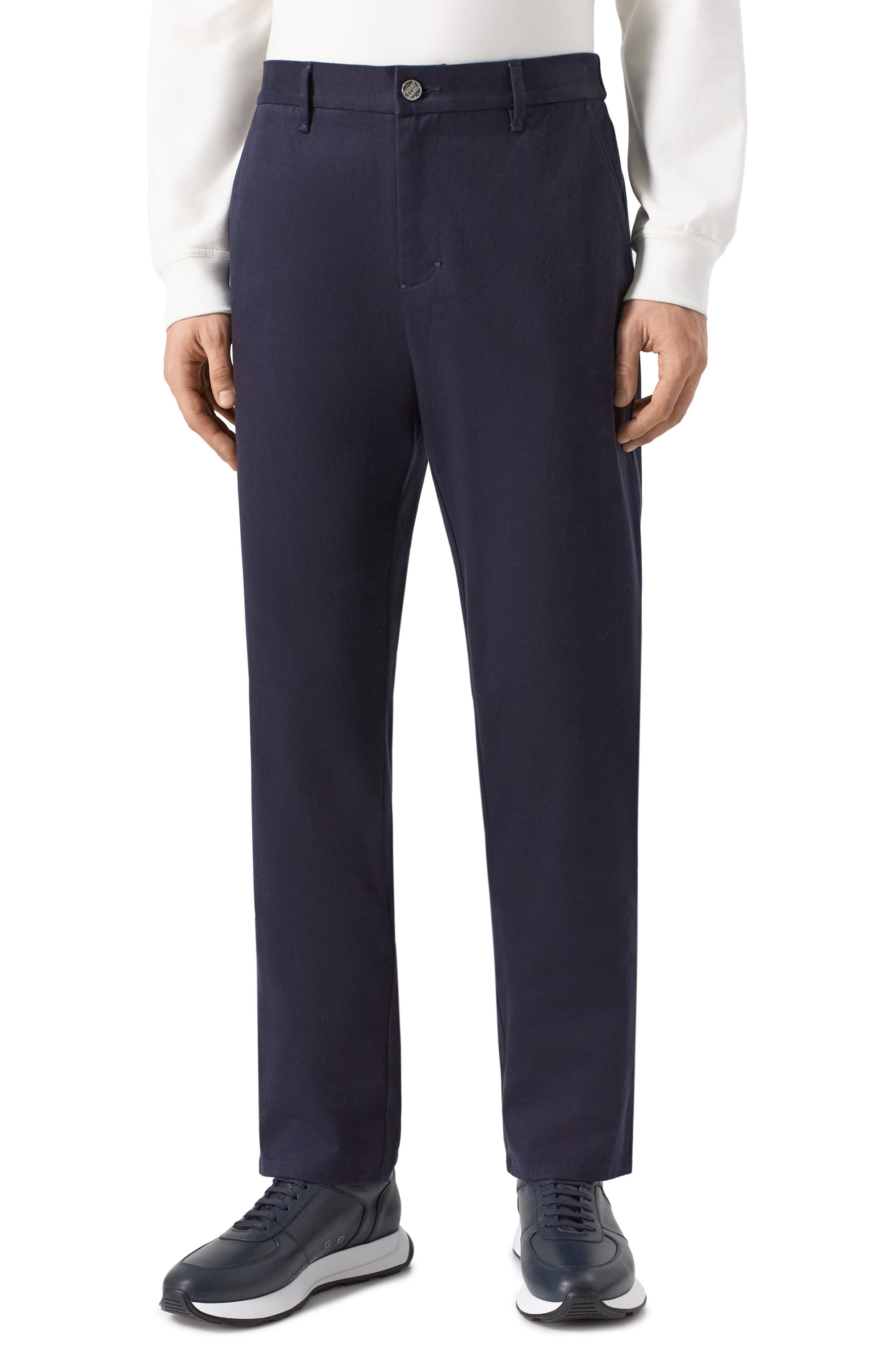 Хлопковые брюки ZILLI, арт. KZMN01M0300VSTG00, фото 3