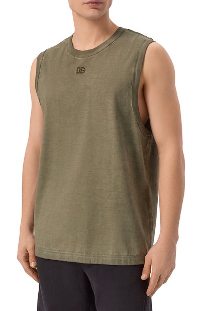 Хлопковая майка DOLCE & GABBANA, арт. G8TE9Z/G7PNS, фото 3