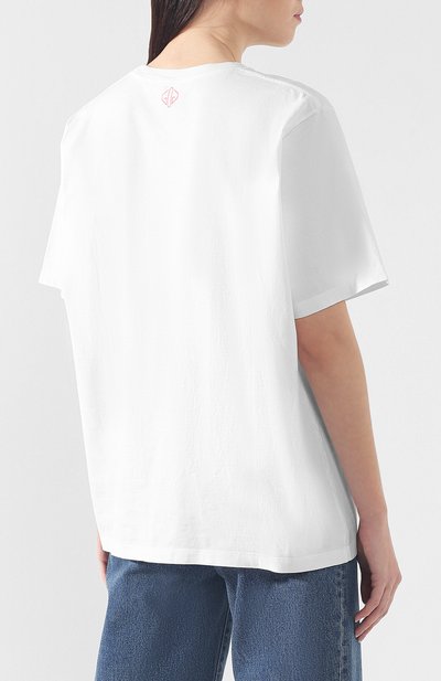 Хлопковая футболка GOLDEN GOOSE DELUXE BRAND, арт. G34WP026.F2, фото 4