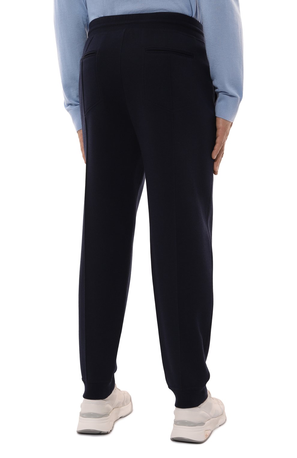 Джоггеры из хлопка и кашемира BRUNELLO CUCINELLI, арт. MM831B2332, фото 4