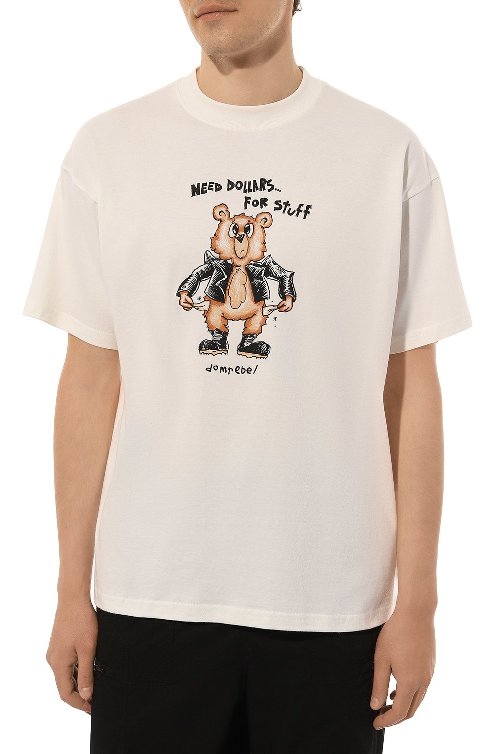 Хлопковая футболка DOMREBEL, арт. M HAND0UT/TSHIRT, фото 3