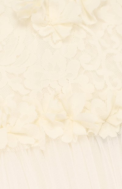 Многослойное платье из шелка и полиамида с кружевной отделкой RHEA COSTA, арт. BBY037/2-8, фото 3