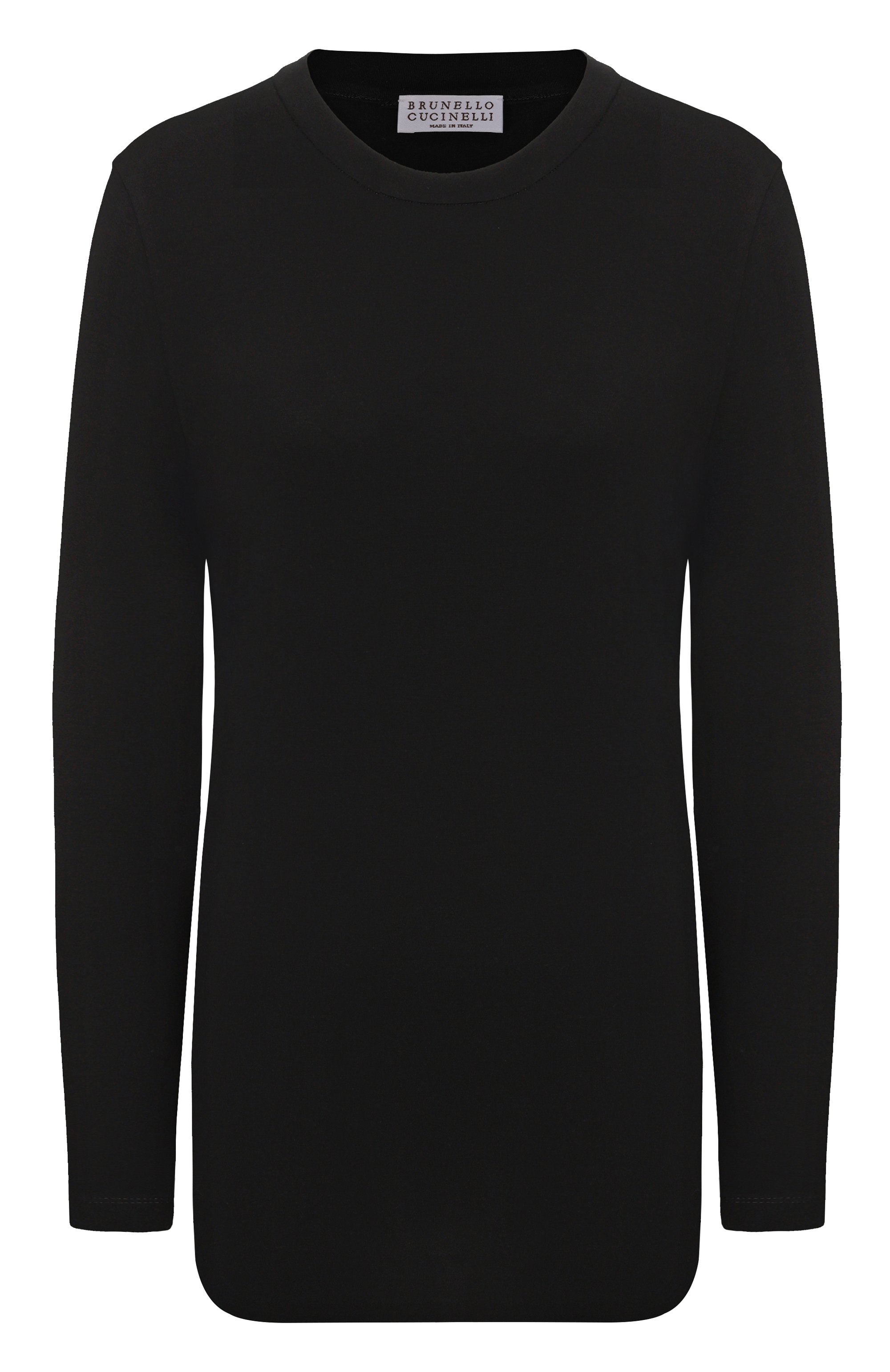 Хлопковый лонгслив BRUNELLO CUCINELLI, арт. MPT18B0107, фото 1