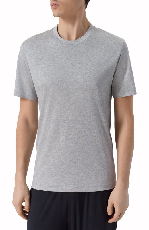 Хлопковая футболка Zimmerli 286M-1447 Серый  286M-1447 Фото 3