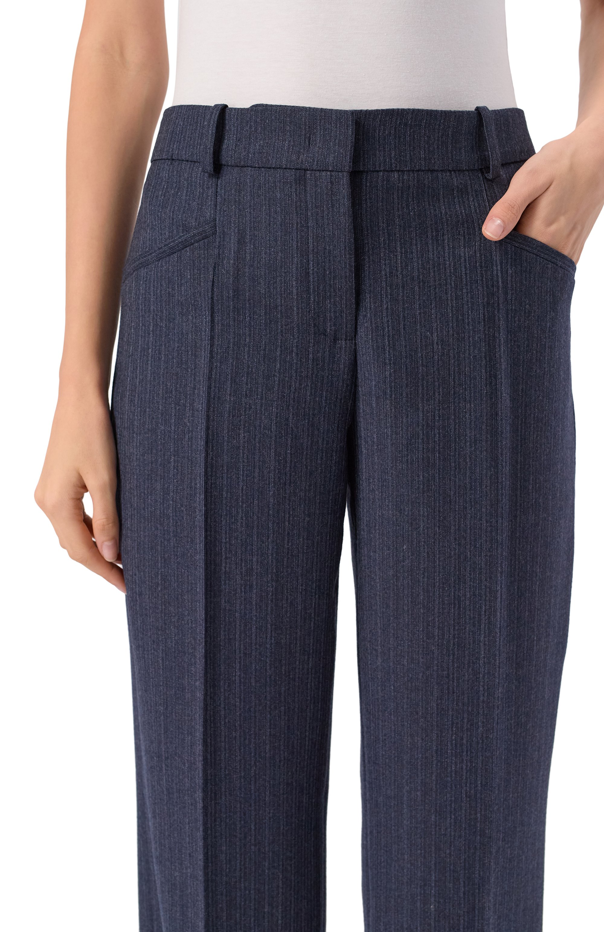 Шерстяные брюки BOSS, арт. 50548753, фото 5