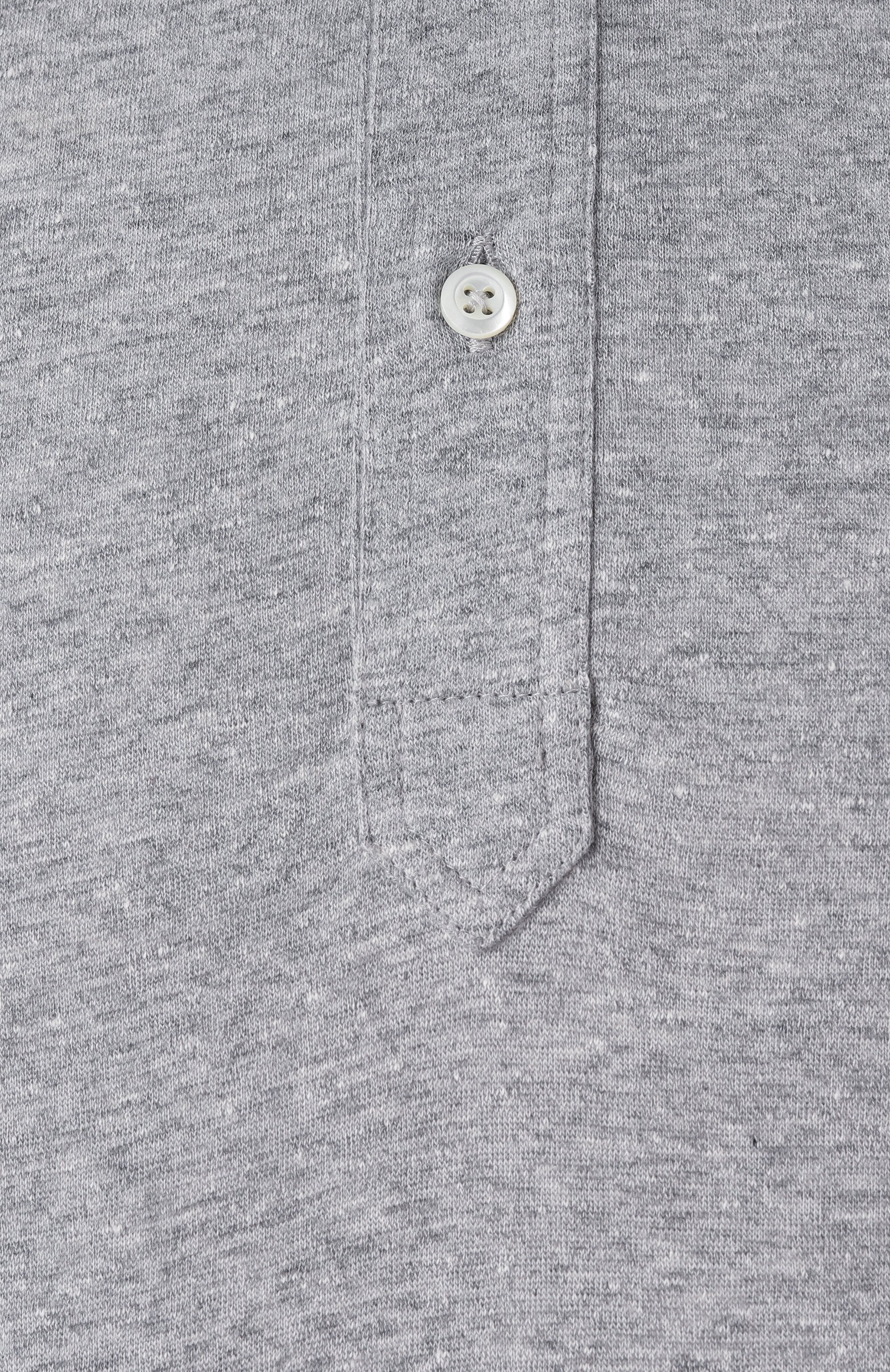 Поло изо льна и хлопка BRUNELLO CUCINELLI, арт. MW8353966, фото 6