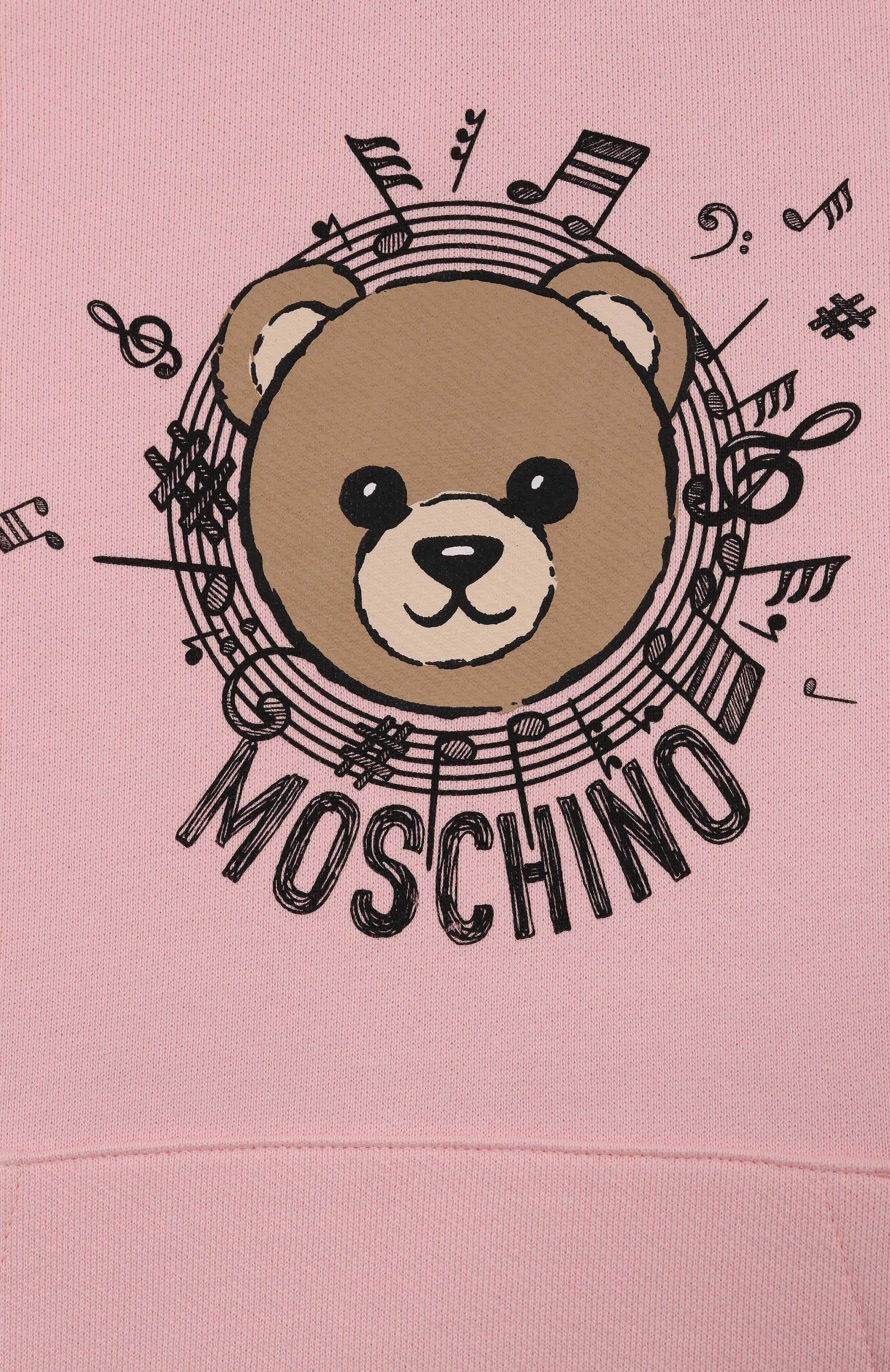 Хлопковое худи MOSCHINO, арт. HUF096/LCA23/10-14, фото 3